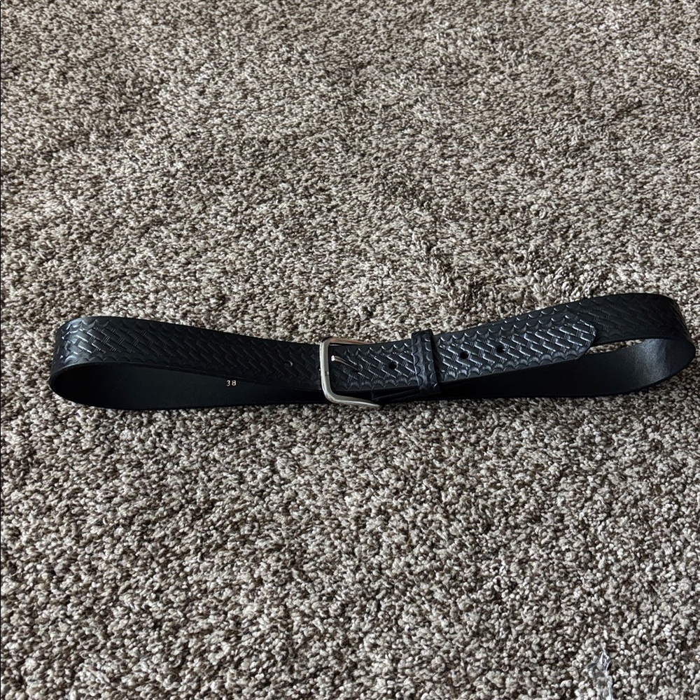 UNISEX- Tactical Black Leather Belt